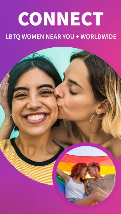 Wapa: Lesbian Dating & Chat Screenshots