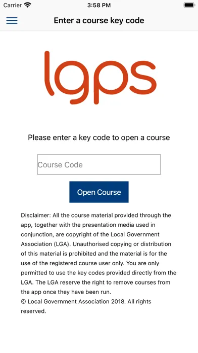 LGA LGPS Training应用截图