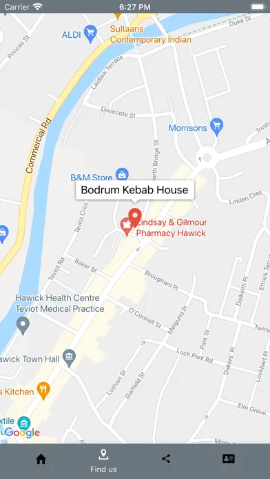 ภาพหน้าจอของ Bodrum Kebab House Hawick