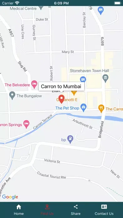 Capturas de tela do Carron to Mumbai