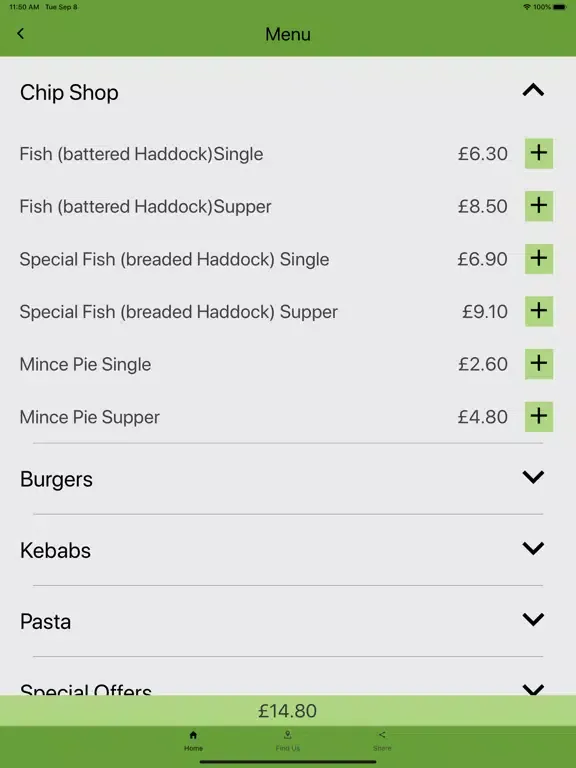Cucina Lc iPad  Screenshots