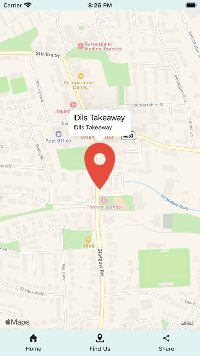ภาพหน้าจอของ Dil's Takeaway
