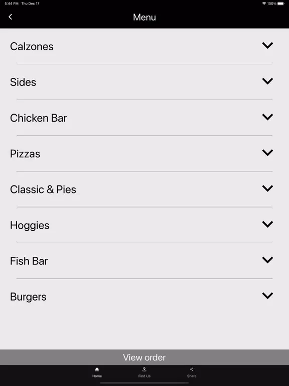 ภาพหน้าจอของ EatWell Fish & Chips iPad 