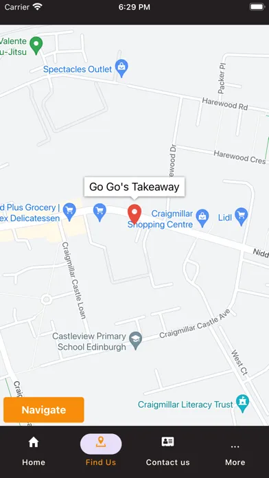 Capturas de tela do Go Go’s Takeaway Edinburgh