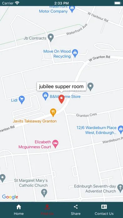 Jubilee Supper Room Edinburgh应用截图