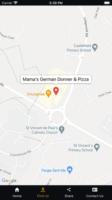 Zrzuty ekranu Mamas German Donner & Pizza