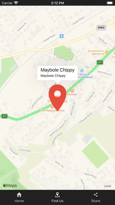 Capturas de tela do Maybole Chippy