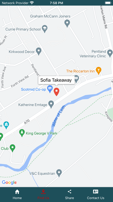 Zrzuty ekranu Sofia Takeaway