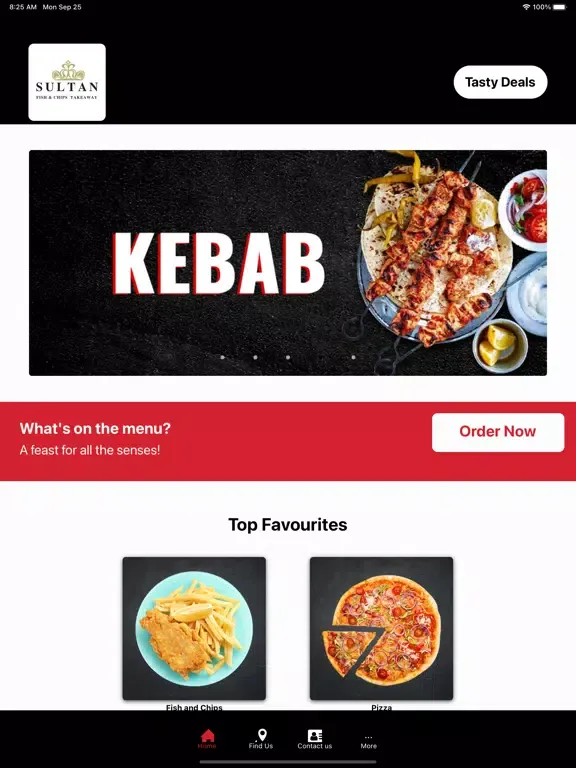 Sultan Takeaway iPad 應用截圖