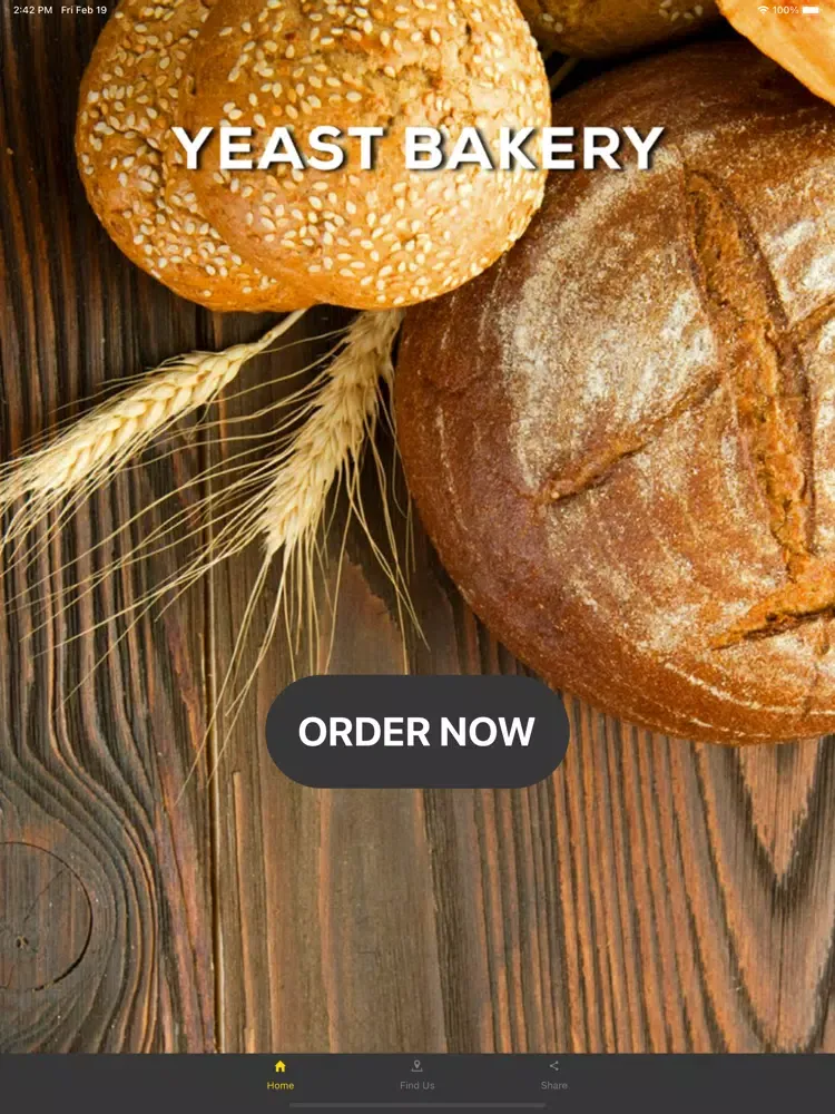 Capturas de pantalla de Yeast Bakery iPad 
