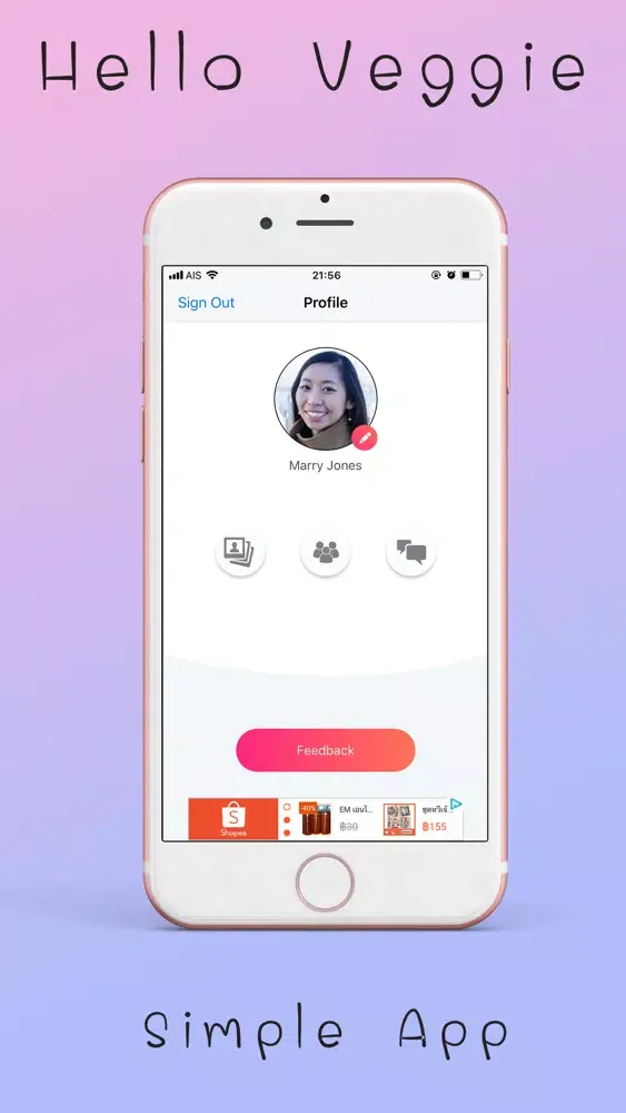 Hello Veggie : Vegan Dating应用截图