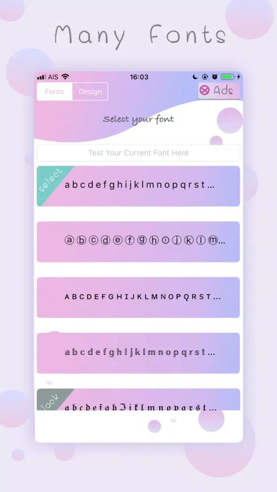 Скриншоты Sweet Custom Keyboard