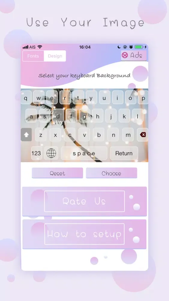 Скриншоты Sweet Custom Keyboard