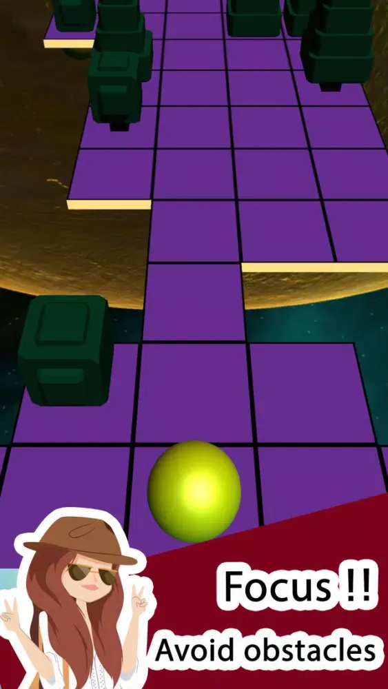 Screenshot di Madness Rolling : Marble Ball Awesome Game