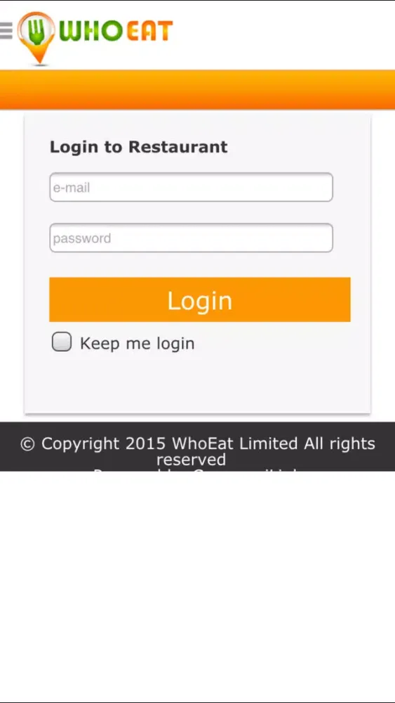 Скриншоты WhoEat Partnerships