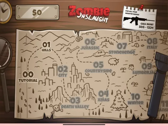 Zombie Onslaught iPad  স্ক্রিনশট