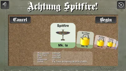 ภาพหน้าจอของ Achtung Spitfire