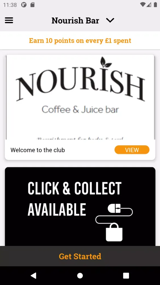 ภาพหน้าจอของ Nourish Bar