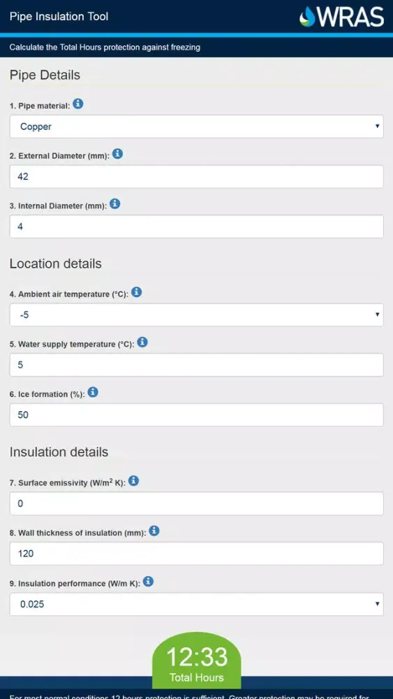Pipe Insulation Tool应用截图