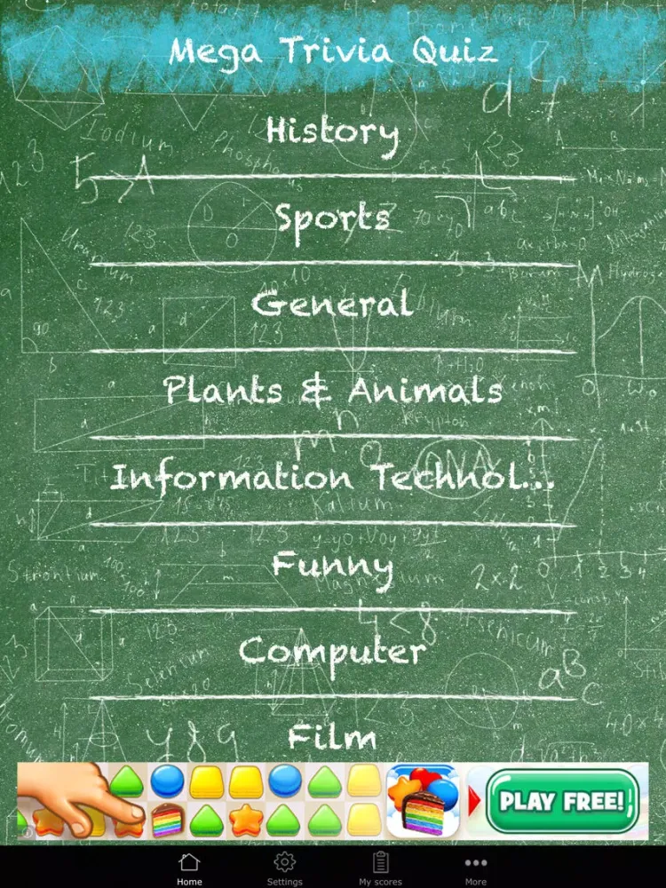 Mega Trivia Quiz iPad  スクリーンショット