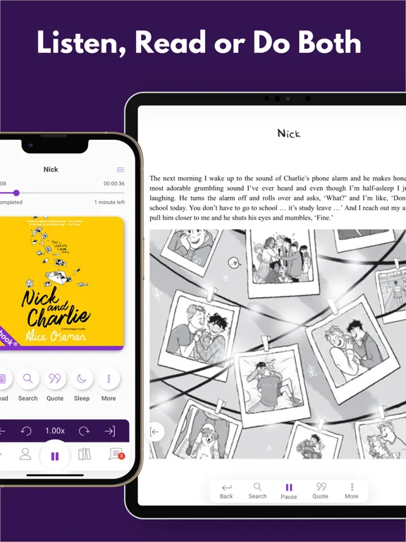 Скриншоты xigxag: Audiobooks, but Better iPad 