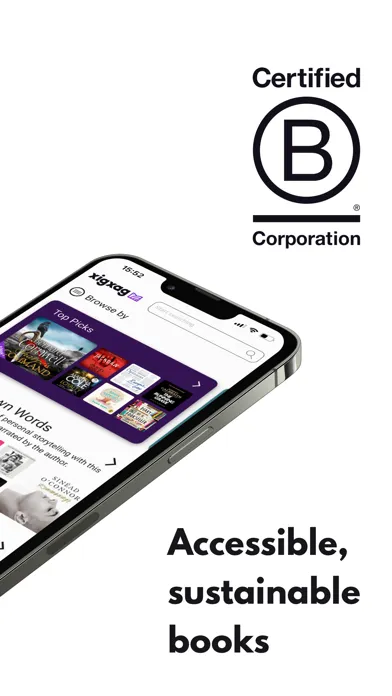 Скриншоты xigxag: Audiobooks, but Better