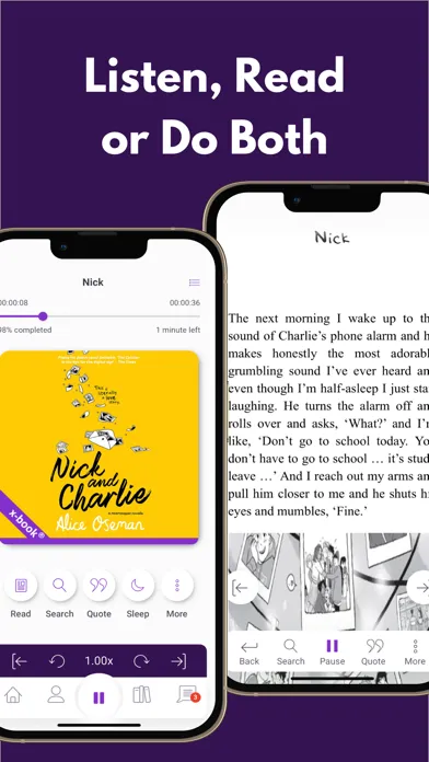 Скриншоты xigxag: Audiobooks, but Better