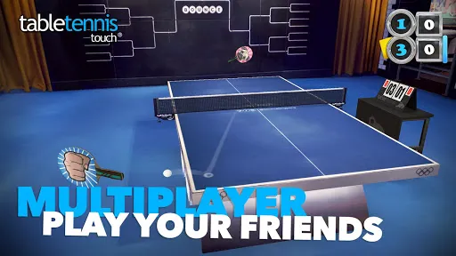 Capturas de tela do Table Tennis Touch