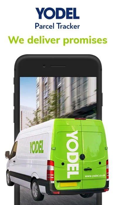 Yodel Delivery Parcel Tracking Screenshots