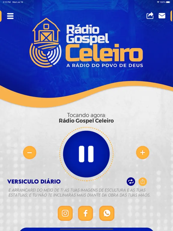 Radio Celeiro iPad  سکرین شاٹس