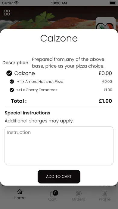 Pizza Amore Takeaway应用截图