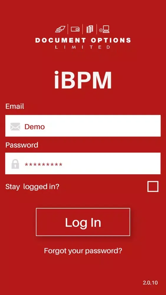 Capturas de tela do DOL IBPM