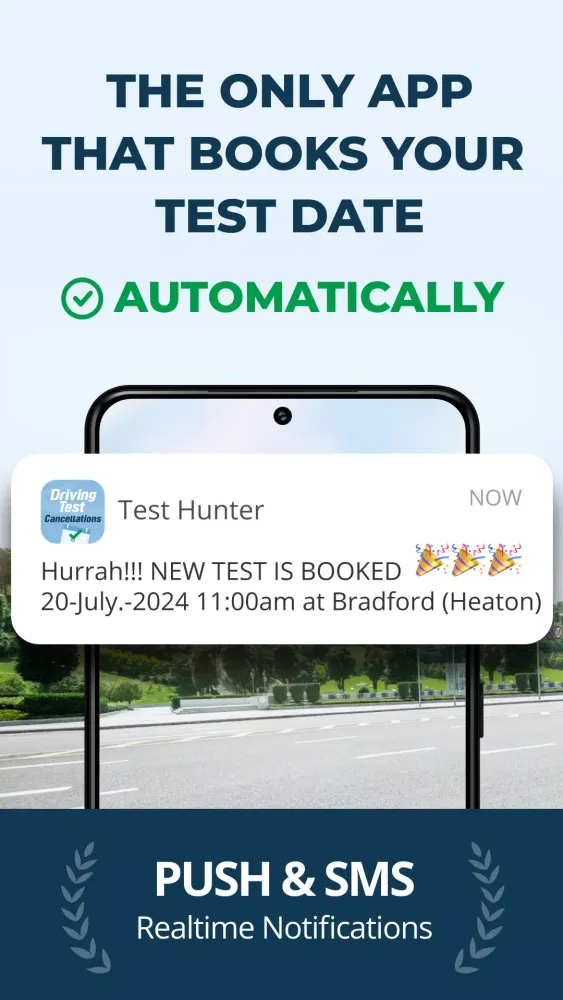 Captures d'écran de Driving Test Cancellations App