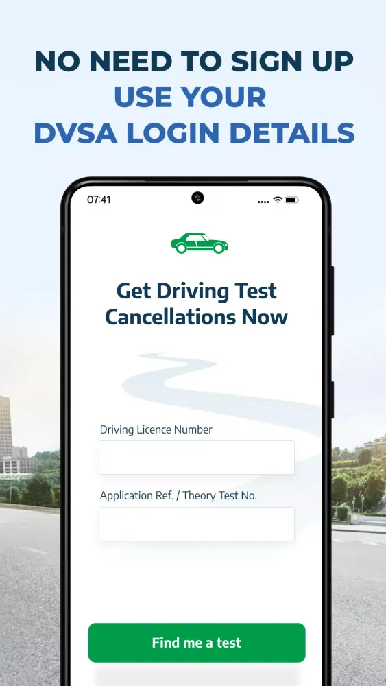 Captures d'écran de Driving Test Cancellations App