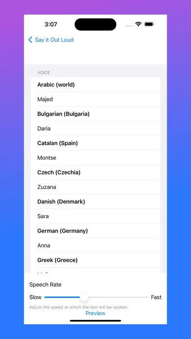 Zrzuty ekranu Say It Out Loud