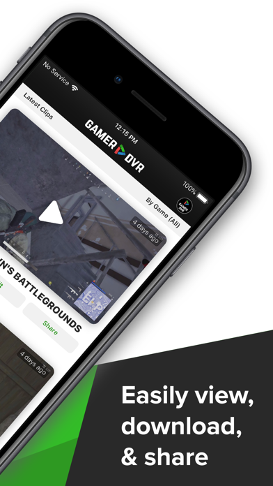 Tangkapan skrin Gamer DVR - Share game clips