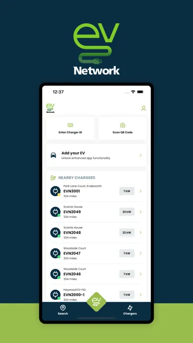 EV Network Ekran Görüntüleri