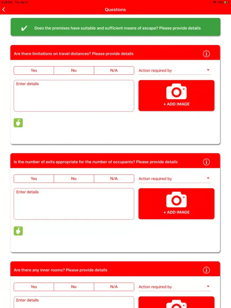 The Fire Safety Scheme iPad 應用截圖