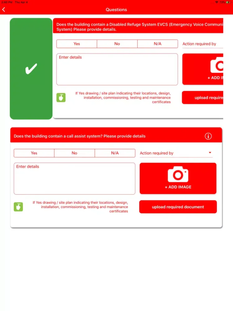 The Fire Safety Scheme iPad 應用截圖