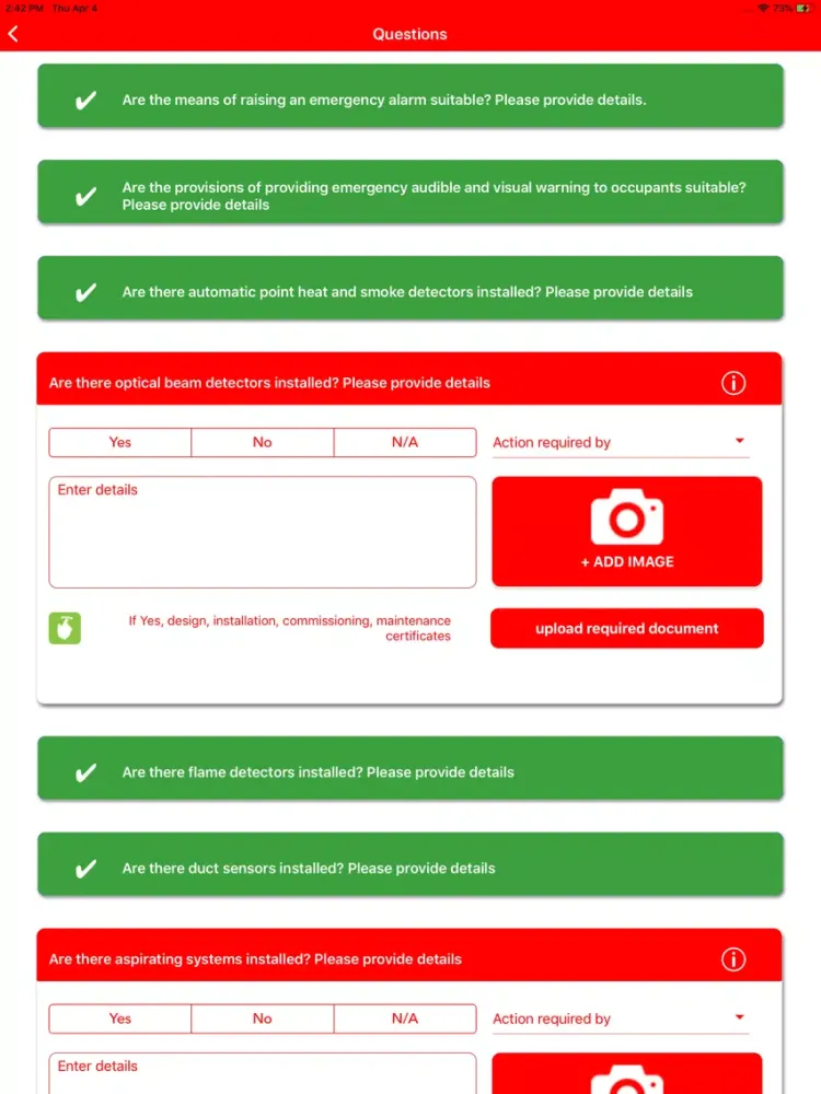 The Fire Safety Scheme iPad 應用截圖