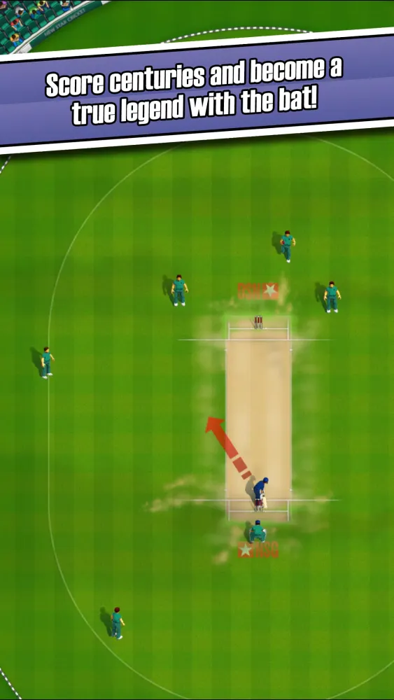 Ảnh chụp màn hình của New Star: Cricket
