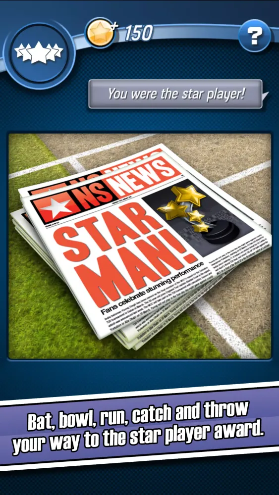 Ảnh chụp màn hình của New Star: Cricket