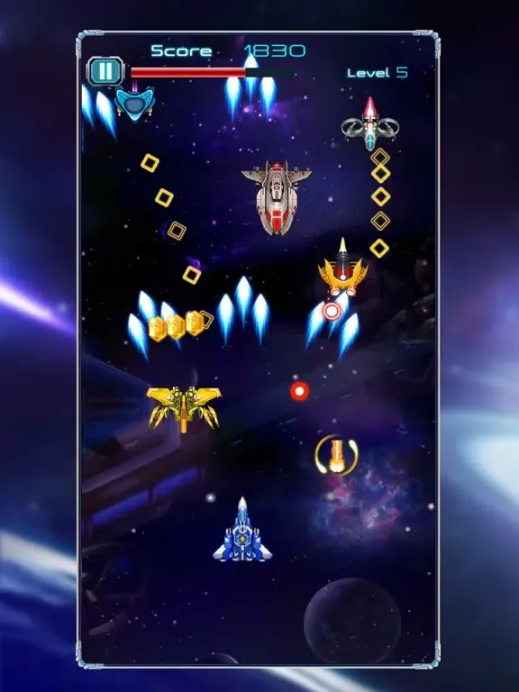 Capturas de pantalla de Galaxy Shooter Attack 2018 iPad 
