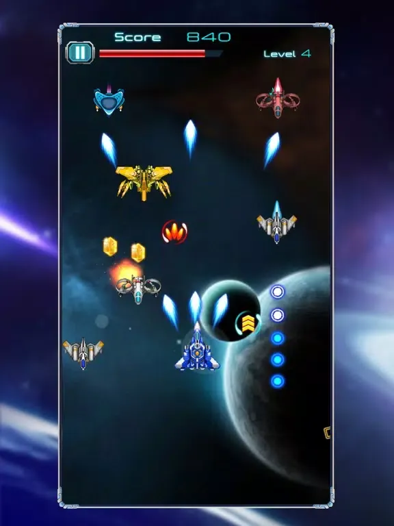 Capturas de pantalla de Galaxy Shooter Attack 2018 iPad 