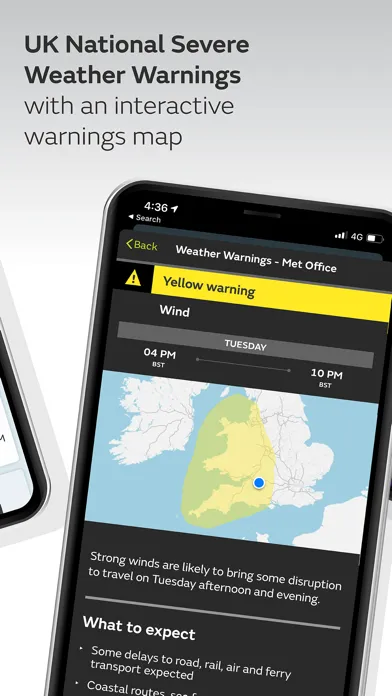 Met Office Weather Forecast Screenshots