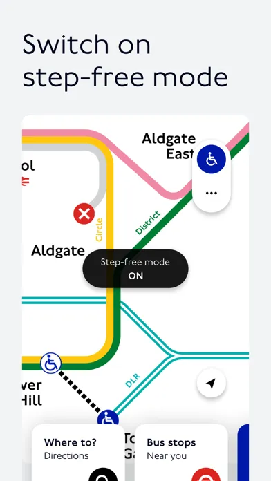 TfL Go: Live Tube, Bus & Rail应用截图