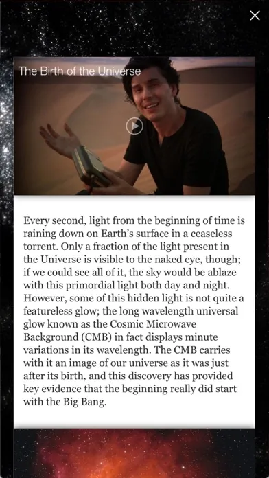 Captures d'écran de Prof Brian Cox's Universe