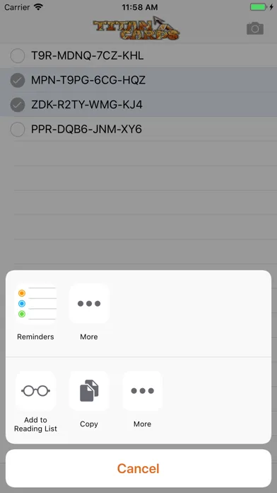 Tangkapan layar PokeScan