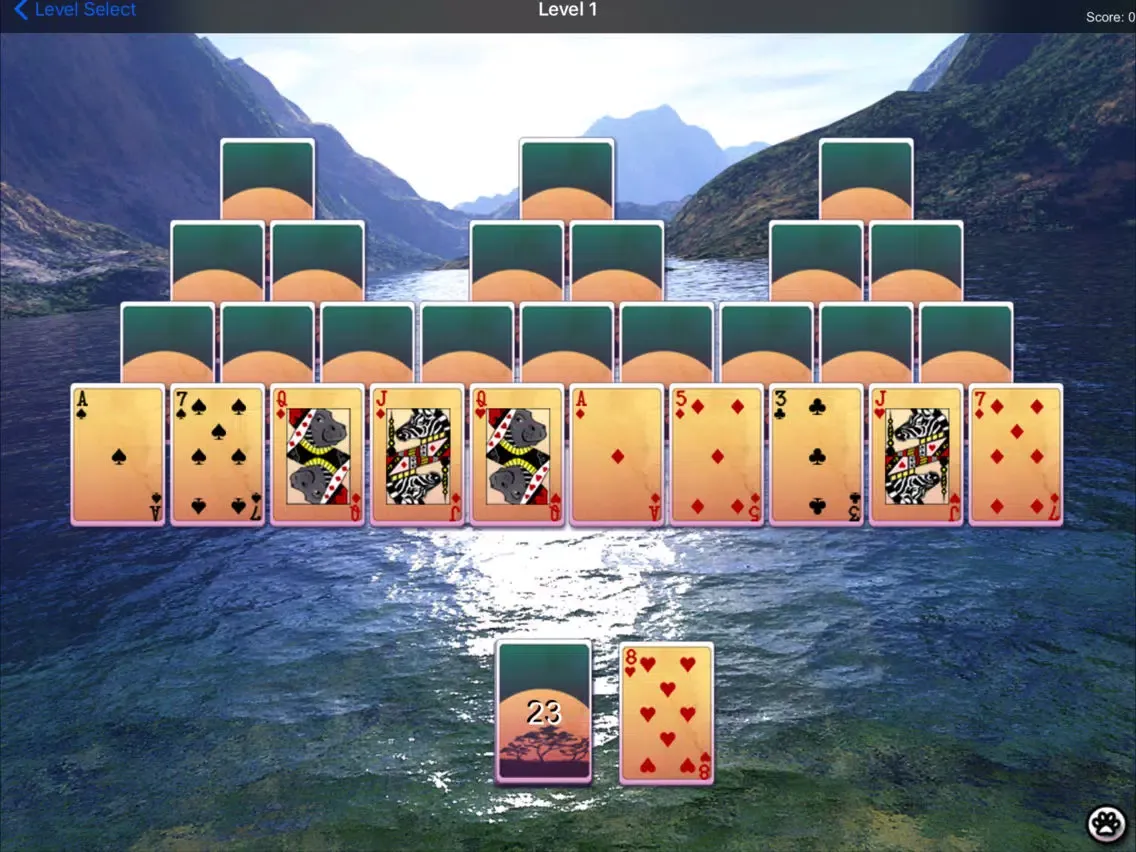 Wild Tri-Peaks Lite iPad 应用截图