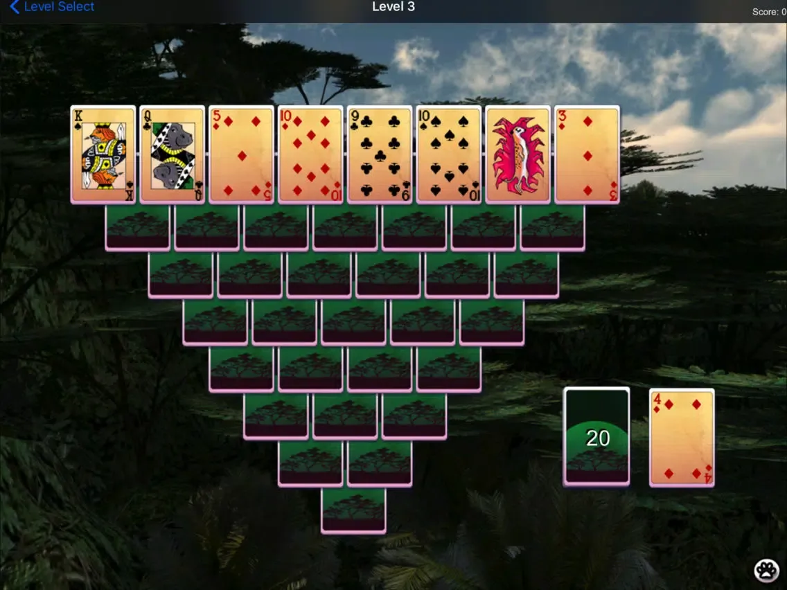Wild Tri-Peaks Lite iPad 应用截图